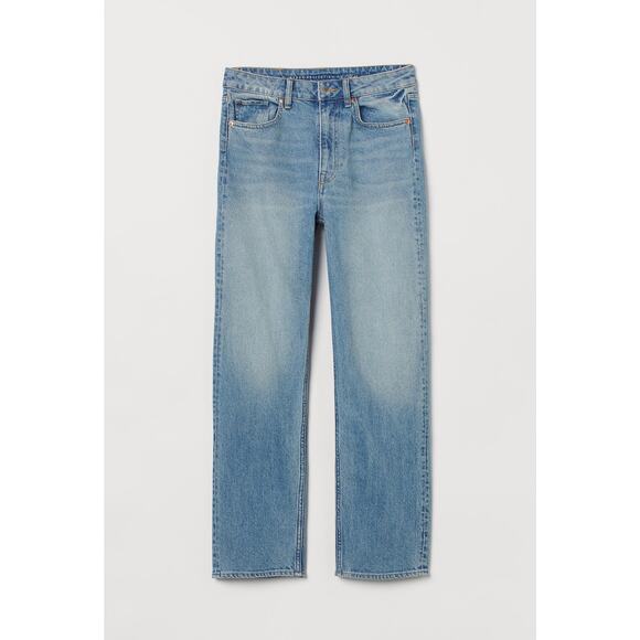 H&M Brock collaboration STRAIGHT HIGH ANKLE JEANS size 6 - Picture 1 of 6